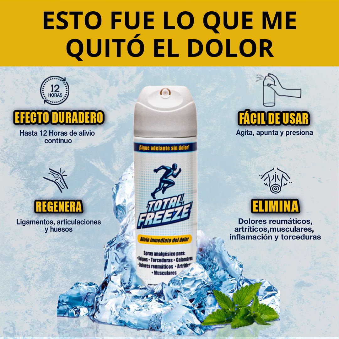 Spray Frío para dolores musculares y articulares